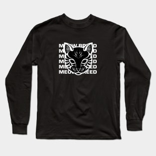 Black Cat Says Long Sleeve T-Shirt